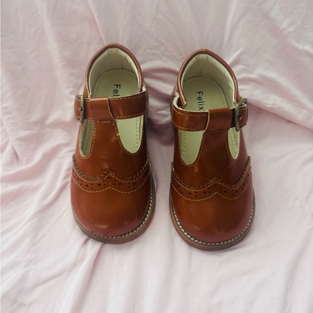 Brown Girls Dress Shoes
